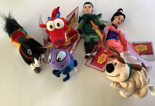 Disney mulan set sei - disney,